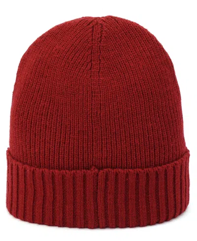 Tommy Hilfiger Men's Core Flag Rib Cuff Hat In Red