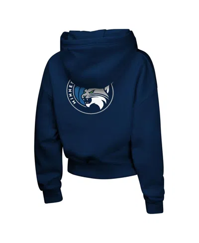 Outerstuff Big Girls Navy Minnesota Lynx Closer Pullover Hoodie In Blue
