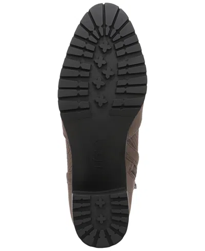 Lifestride Women's Matilda Zipper Short Booties In Brown