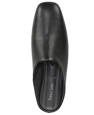 Franco Sarto Women's Daley Round Toe Mule Shoes In Black