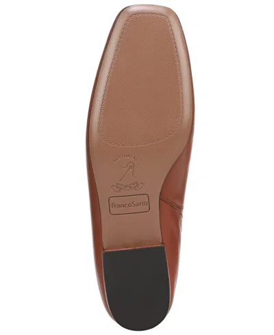 Franco Sarto Women's Daley Round Toe Mule Shoes In Brown