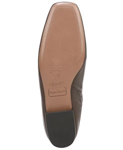 Franco Sarto Women's Daley Round Toe Mule Shoes In Brown