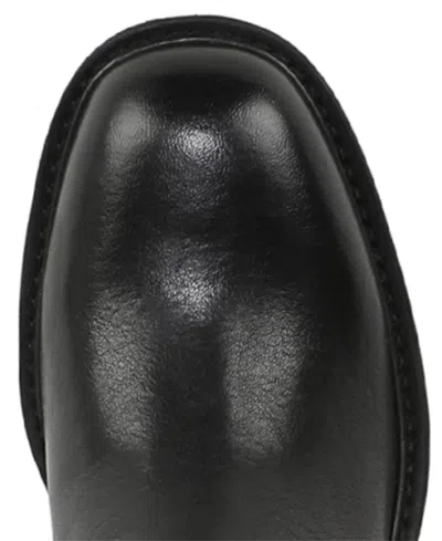 Franco Sarto Women's Niva Wide Calf Round Toe Zip Tall Boots In Black