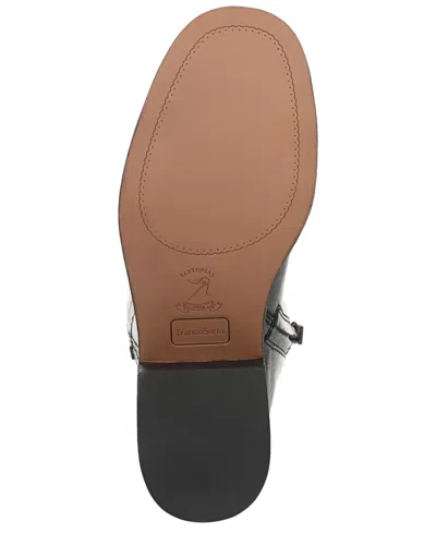 Franco Sarto Women's Niva Wide Calf Round Toe Zip Tall Boots In Black