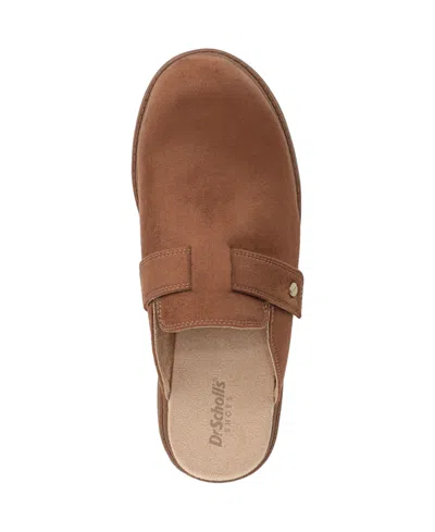 Dr. Scholl's Women's Calm Round Toe Clogs In Brown