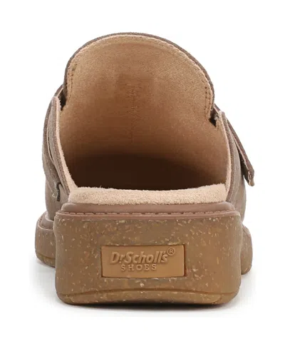 Dr. Scholl's Women's Calm Round Toe Clogs In Gray