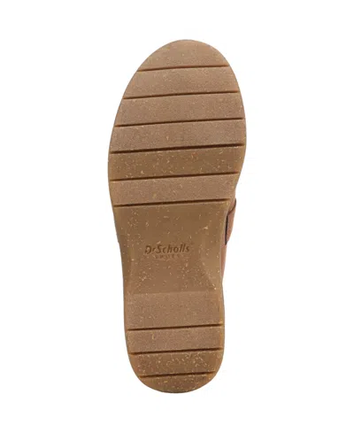 Dr. Scholl's Women's Calm Round Toe Clogs In Brown