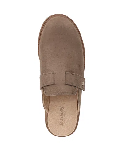 Dr. Scholl's Women's Calm Round Toe Clogs In Gray