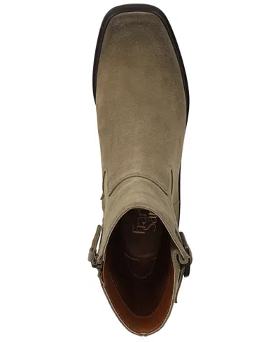 Franco Sarto Women's Gillian Round Toe Zip Short Boots In Black