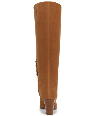 Franco Sarto L-jaycen Leather Bootie In Brown