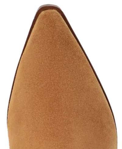 Franco Sarto L-jaycen Leather Bootie In Brown