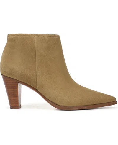 Franco Sarto L-josiah Leather Bootie In Brown