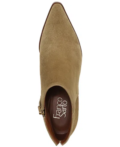 Franco Sarto L-josiah Leather Bootie In Brown