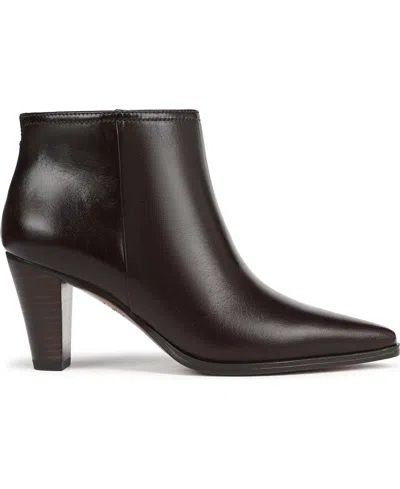 Franco Sarto L-josiah Leather Bootie In Brown