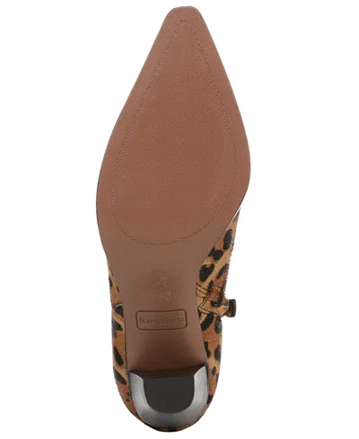 Franco Sarto L-josiah2 Leather Bootie In Animal Print