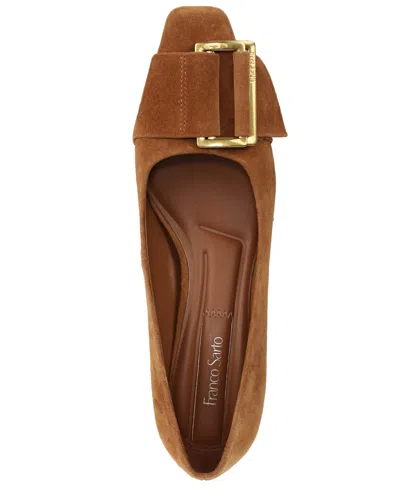 Franco Sarto Women's Rainey Snip Toe Pump Shoes In Brown