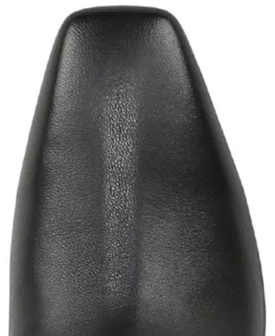 Franco Sarto Women's Sorelina Wide Calf Square Toe Zip Tall Boots In Black