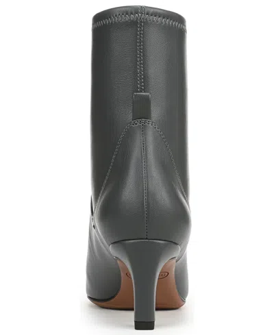 Franco Sarto Women's Tarrin Square Toe Zip Short Boots In Gray