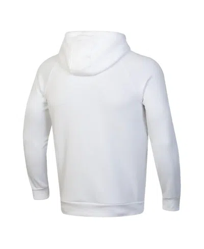 Under Armour Men's White Notre Dame Fighting Irish 2025 Sideline Rival Fleece Hoodie In White