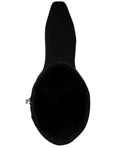 Calvin Klein Women's Caterine Tall Square Toe Boots In Black