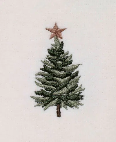 Avanti Trees Cotton 4-pc. Fingertip Towel Set, 18" X 11" In Green