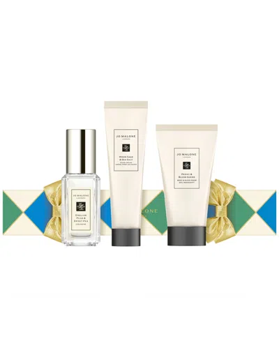 Jo Malone London Green & Blue Holiday Cracker Gift Set (limited Edition) In Transparent