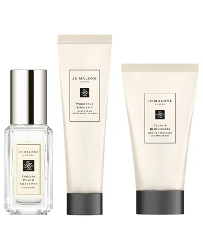 Jo Malone London Green & Blue Holiday Cracker Gift Set (limited Edition) In Transparent