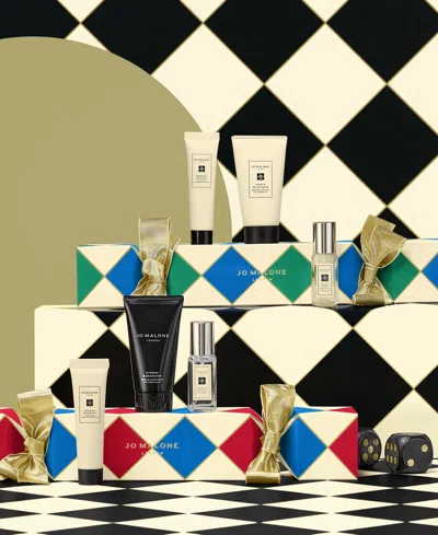 Jo Malone London Green & Blue Holiday Cracker Gift Set (limited Edition) In Transparent