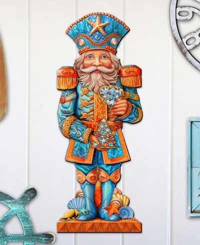 Designocracy Nutcracker Outdoor Door Decor In Multi