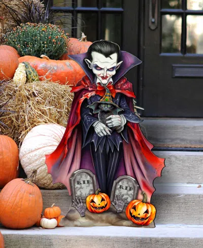 Designocracy Dracula Door Hanger In Multi
