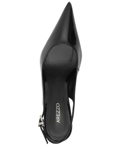 Arezzo Women's Rowen Slingback Wedge Pumps In Black