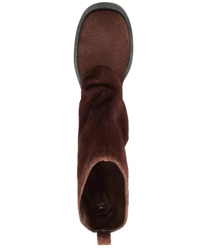 Schutz Keira Cloak Boot In Brown