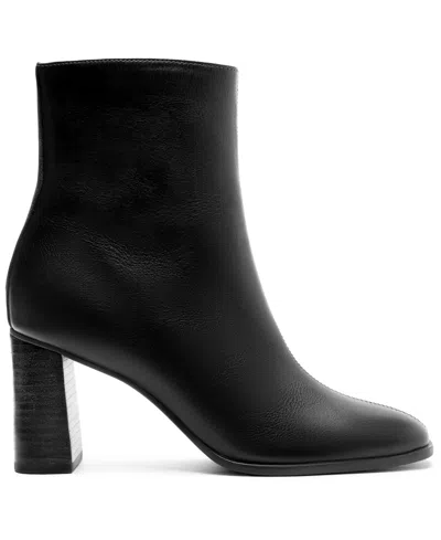 Arezzo Women's Regina Wood Block Heel Booties In Black