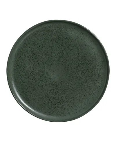 Porto Brasil Stoneware Buffer Dinner Plates, Set Of 6 In Green