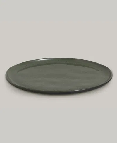 Porto Brasil Stoneware Buffer Dinner Plates, Set Of 6 In Green