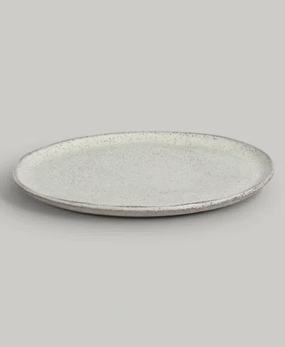 Porto Brasil Stoneware Buffer Dinner Plates, Set Of 6 In White