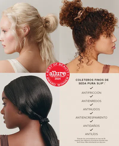 Slip Pure Silk Skinny Scrunchie Ornament (limited Edition) In Multi