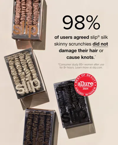 Slip Pure Silk Skinny Scrunchie Ornament (limited Edition) In Multi