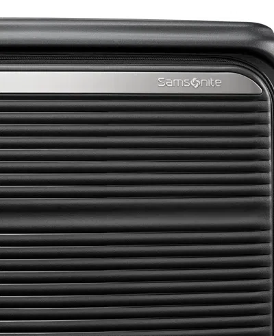 Samsonite Paralux Expandable Large Spinner Suitcase In Black