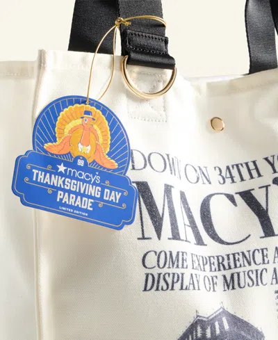 Macy's Thanksgiving Day Parade Casual Tote,  Exclusive In White
