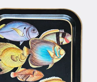 Les-ottomans Serving And Trays Multicolor Uni In Multi