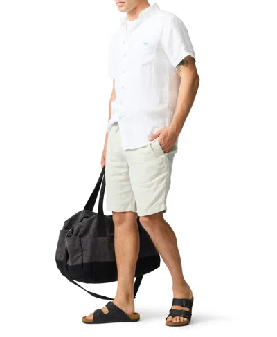 Rodd & Gunn Linen 9 Resort Shorts In White