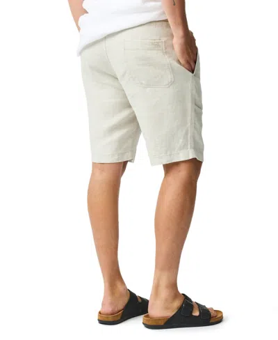 Rodd & Gunn Linen 9 Resort Shorts In White