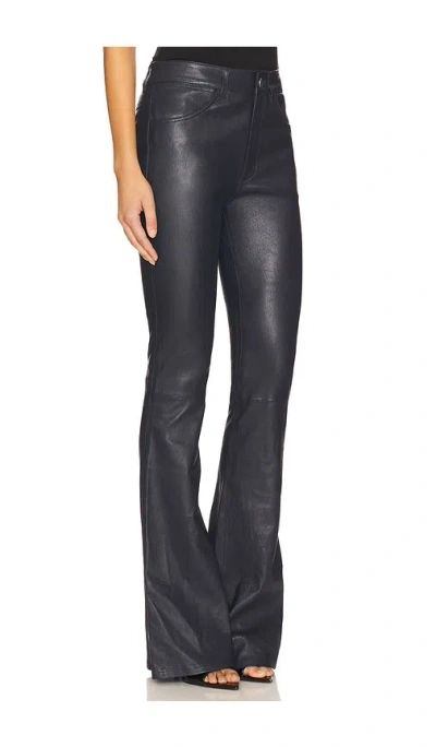 Sprwmn 5 Pocket Micro Flare In Blue