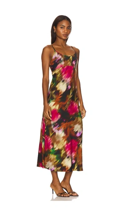 Lna Josie Slip Dress In Multi