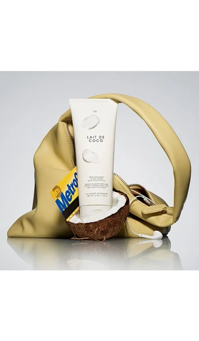 Le Monde Gourmand Lait De Coco Perfumed Body Icing Cream In White