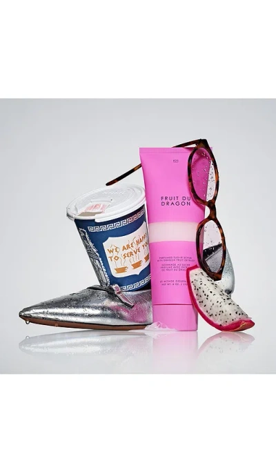 Le Monde Gourmand Fruit Du Dragon Perfumed Sugar Scrub In Pink