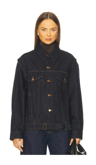 Agolde Merritt Jacket In Blue