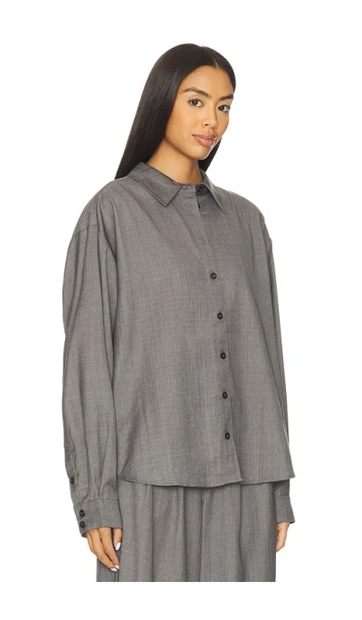 Gestuz Zeffy Shirt In Gray