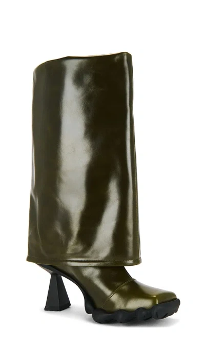 Dirt Folded Range Boot In Green